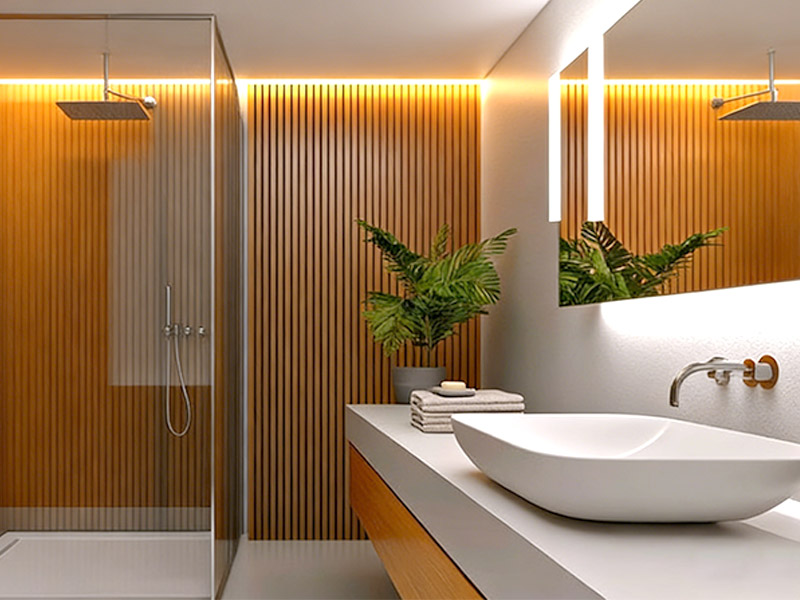 Bathroom WPC wall panels
