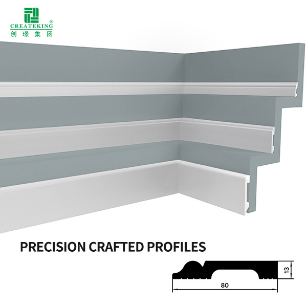 Polystyrene skirting board
