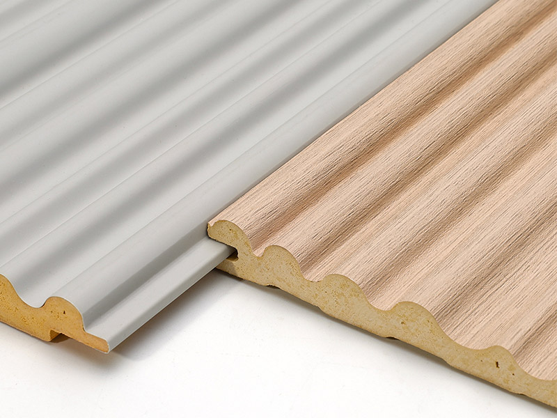 159*11mm Solid Wood Wave Shape Grille
