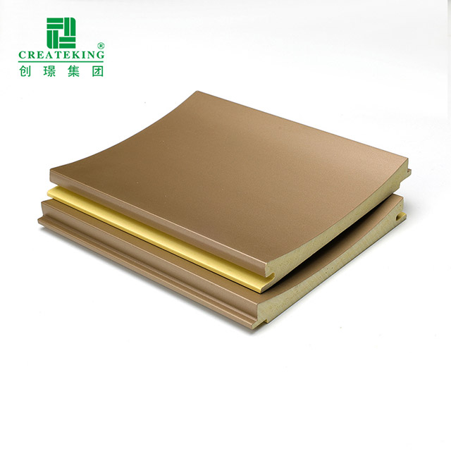 128*15mm Wave-shaped Inner Arc Fluted Wall Panels