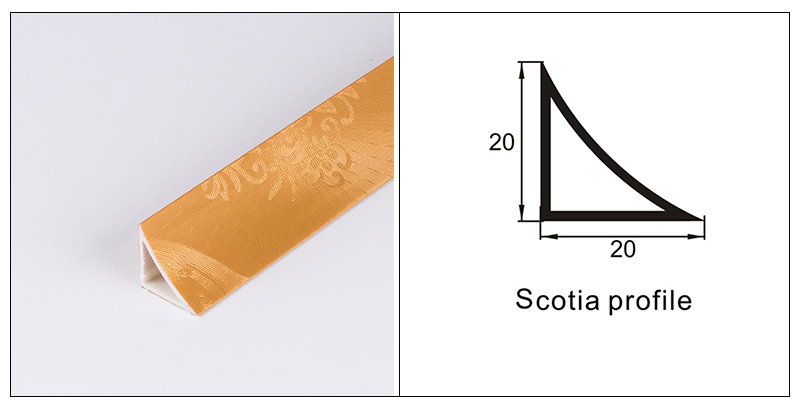 20*20mm PVC Inner Corner Edge Strips