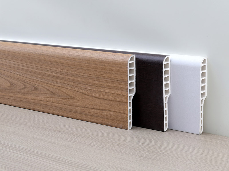 95*15mm PVC Pencil Round Skirting Board