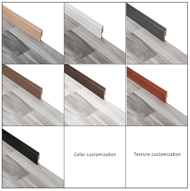 68*16mm Multifunctional PVC Skirting Board