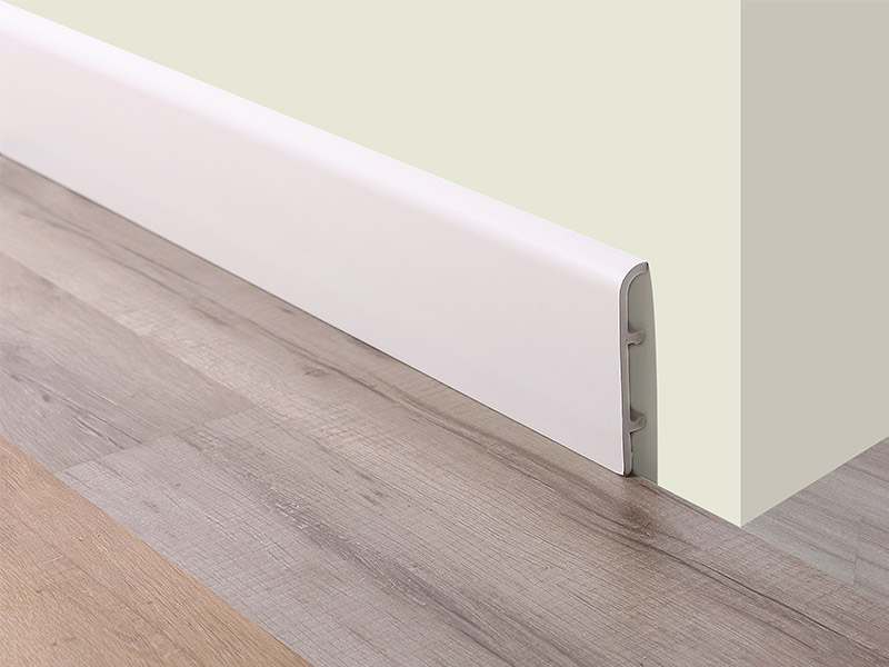 100*16mm PVC Clip-on Skirting Board