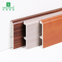 100*16mm PVC Clip-on Skirting Board