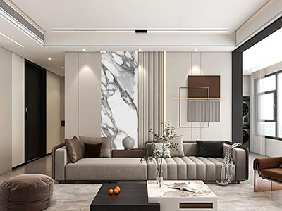 1220mm width imitation marble wall panel