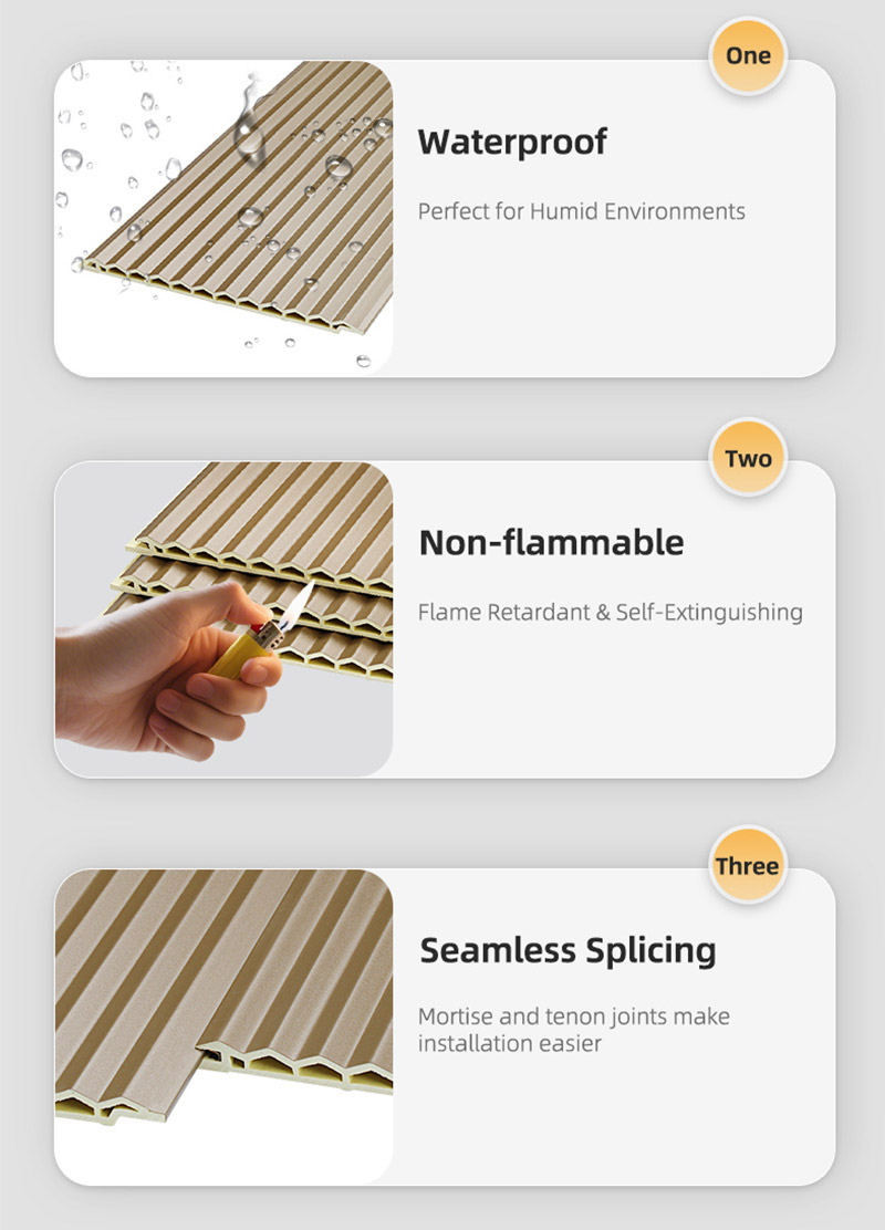 159*9mm Triangular Hole Fluted Wall Panels