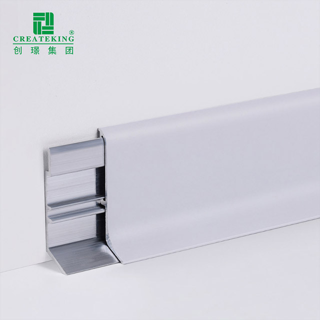 40*9mm Aluminium Floor Skirting