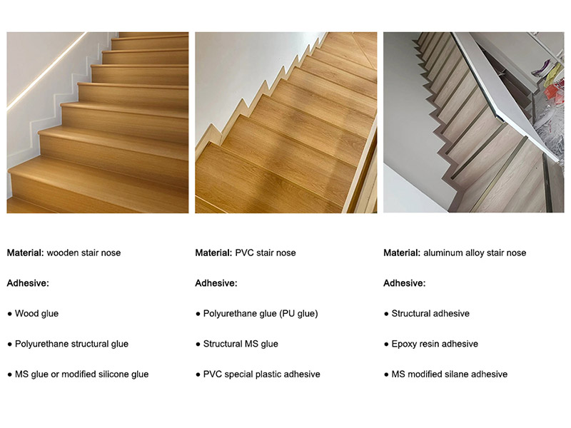 What Is The Best Adhesive for Stair Nose?