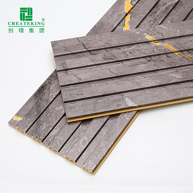 155*17mm Waterproof PVC Fluted Hollow Wall Panel