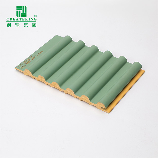 156*12.8mm PVC Outer Half-round Solid Wall Panel