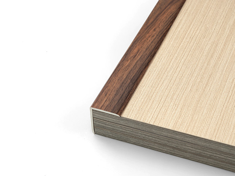 L-shaped PVC Solid Wood Floor Corner Edging Strips