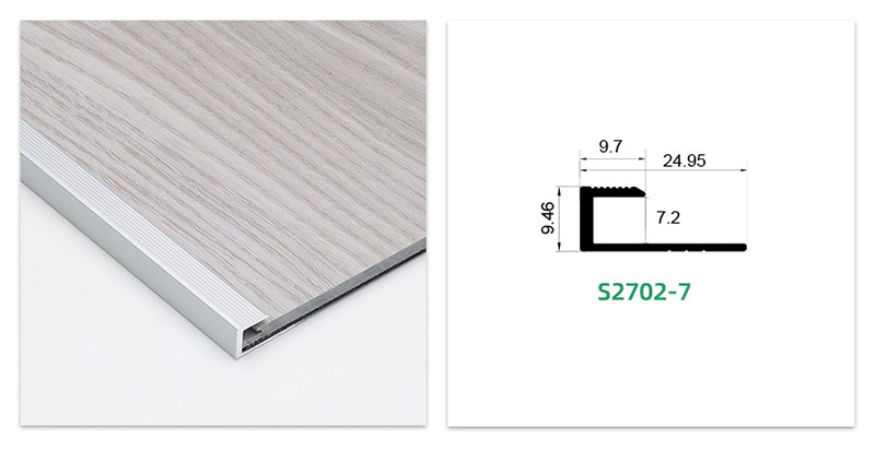 Square Edge Floor Trim