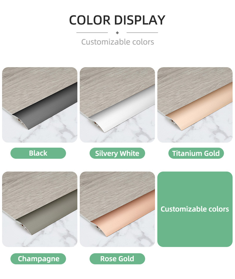 Universal Aluminum Floor Transition Strip