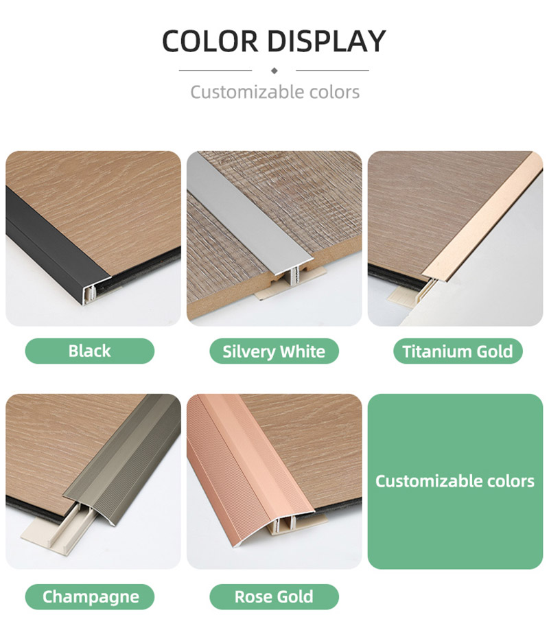 Aluminum Offset T Molding Slide Out Box Trim