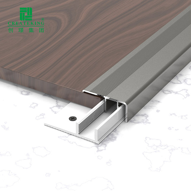 14.8x33.85mm Aluminum End Profile for Laminate Flooring