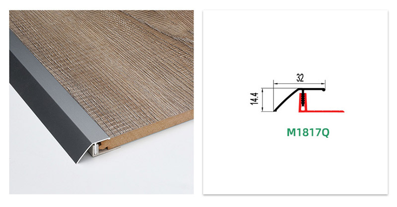 Aluminum Floor Threshold Reducer