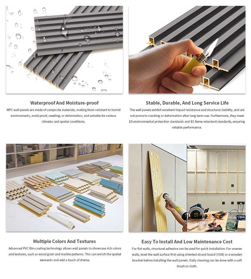 Advantage of WPC wall panels