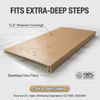 Technical drawing of SPF3516-5 SPC nosing with 316mm tread width