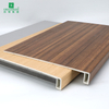 100% waterproof and slip-resistant SPC stair tread surface detail