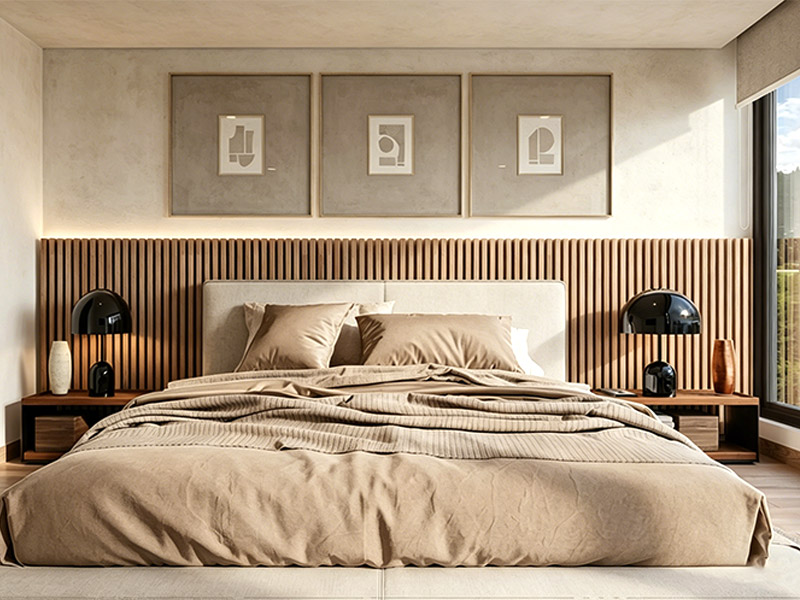 How High Should Bed Wall Panelling Be? Half, Three-Quarter, Or Full Height?