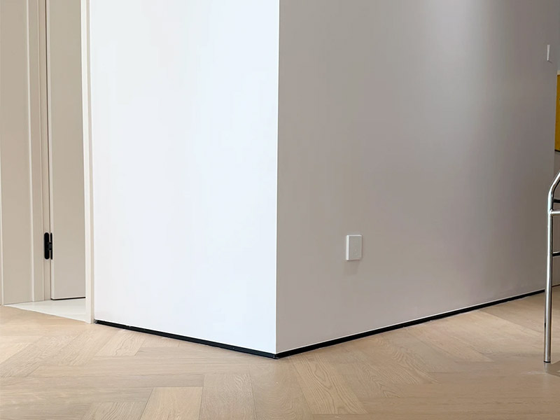 Install Recessed Skirting