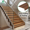 SPF3516-5 12.4 inch extra wide SPC full stair tread for deep steps