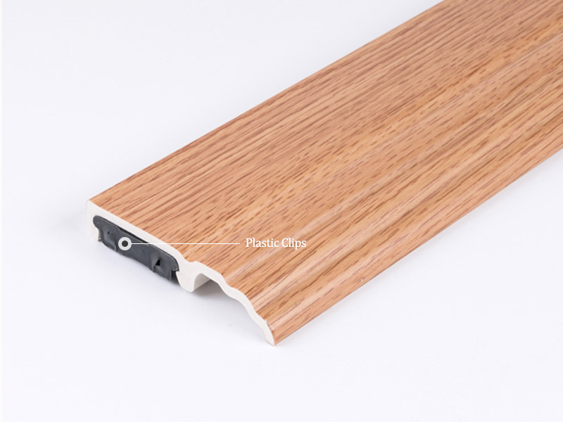 plastic skirting board clips