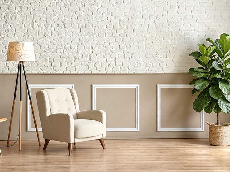 Attach Polystyrene Moulding