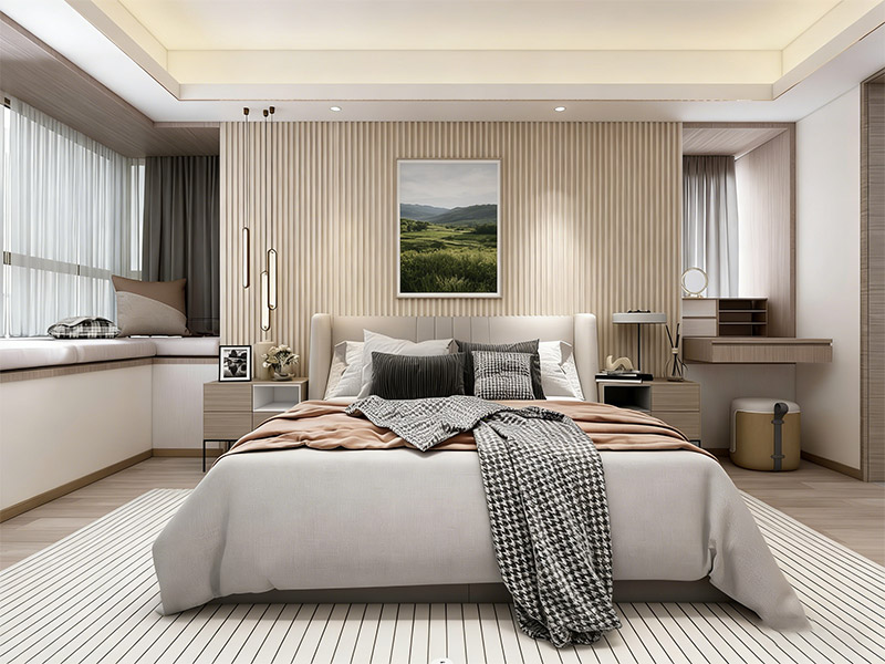 bedroom panelling
