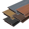 Low maintenance composite decking boards installed around a poolside, showing outdoor WPC flooring.